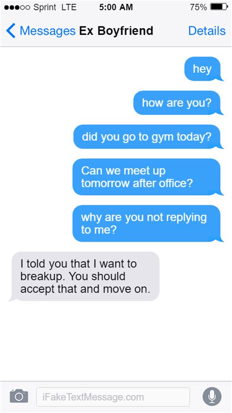 boyfriend broke up with me but still texts|my ex still texting me.